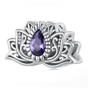 New Lotus Pandora Style Charm